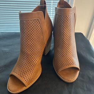 Brand New Qupid Peep Toe Bootie